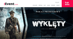 Desktop Screenshot of polevent.com
