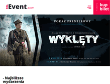 Tablet Screenshot of polevent.com